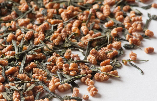 Genmaicha Tea Bags Green Tea Leaves With Roasted Brown Rice