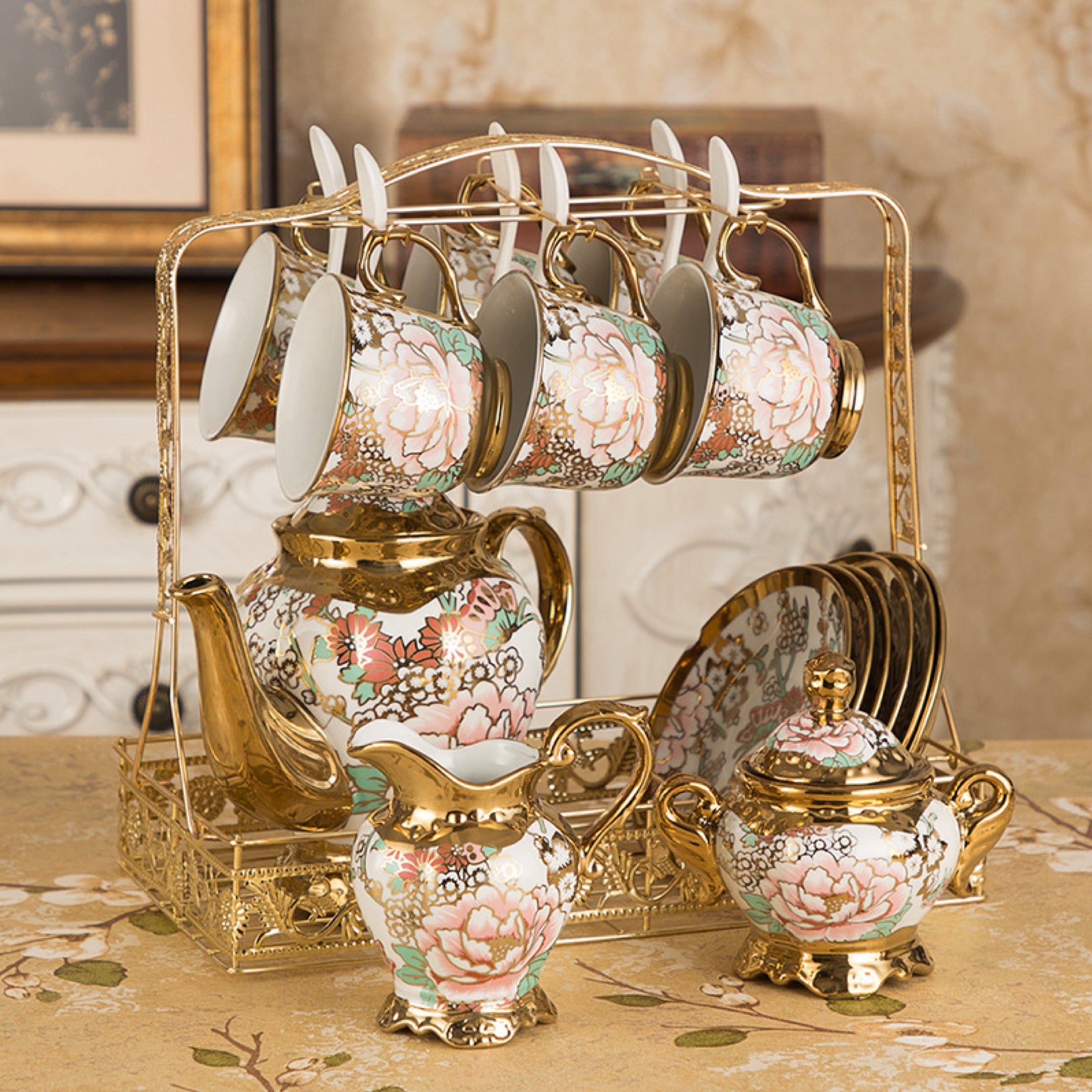European Floral Bone China Tea Set Cushla Tea european-floral-bone-china-tea-set-cushla-tea
