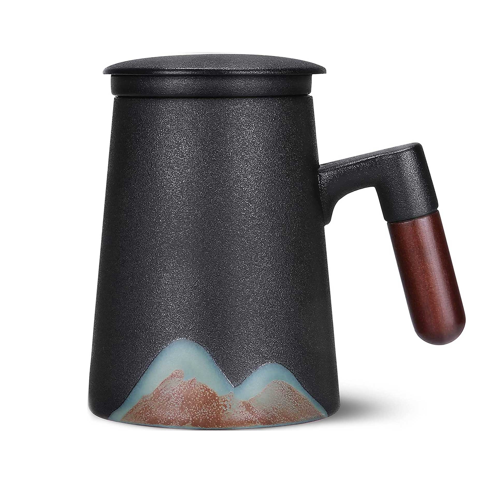 20oz Cascade Mug with Handle Concrete Grey