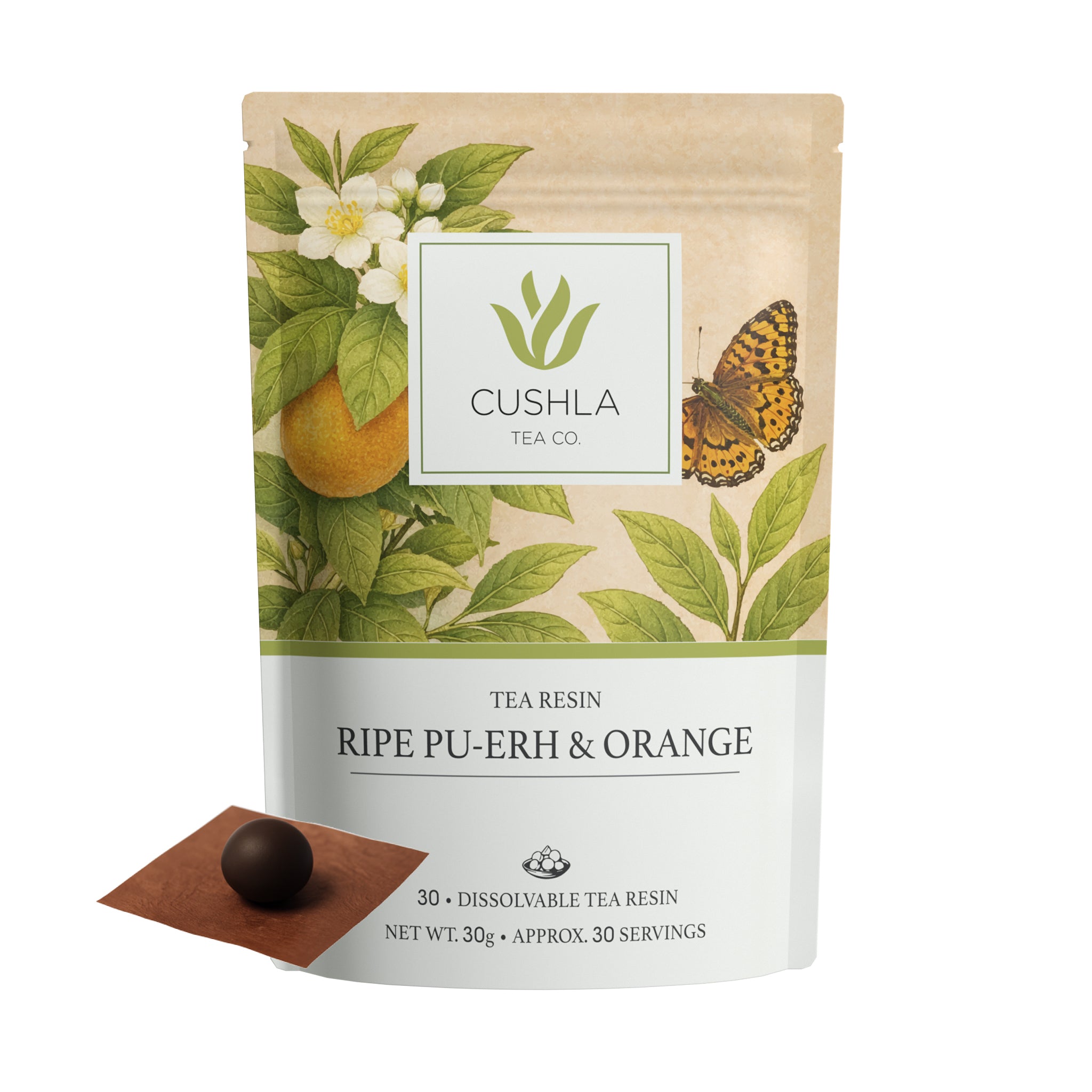Pu-erh Orange Tea Resin Shu – Cushla Tea
