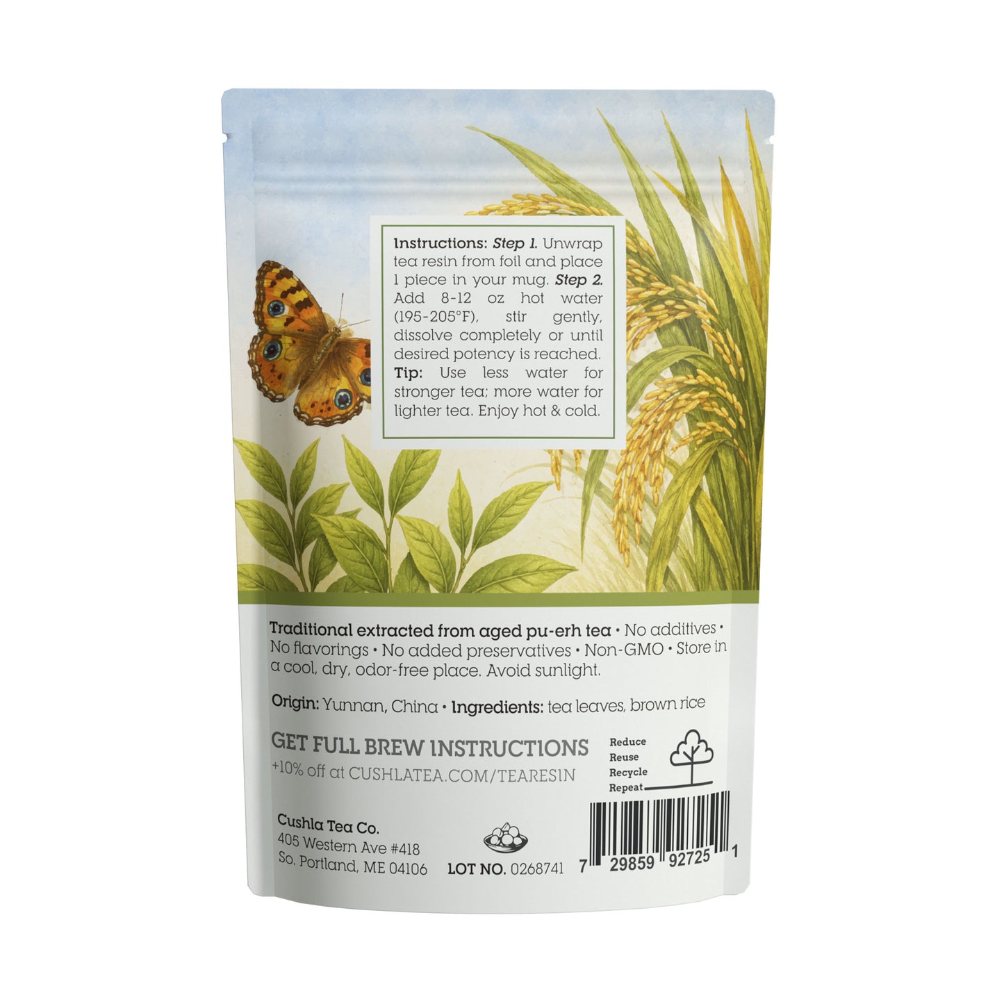 Sticky Rice Tea Resin Shu