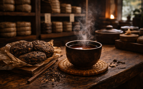 aged puerh tea