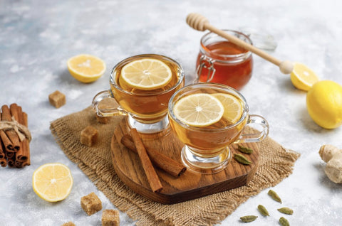 A Delicious and Beneficial Ginger Turmeric Lemon Tea