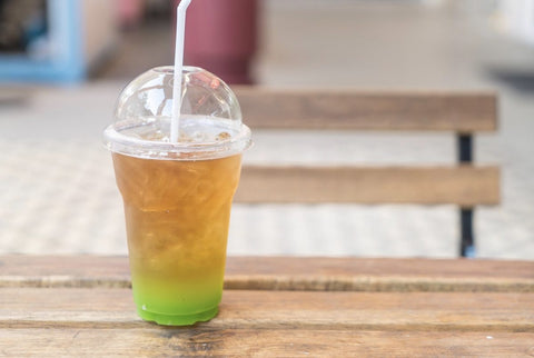 Refreshing Fusion: Green Tea Cold with Reishi Mushrooms