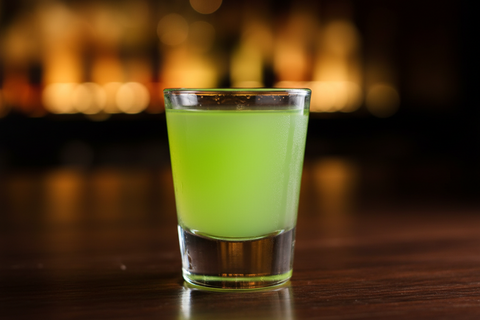 Green Tea Shot Drink
