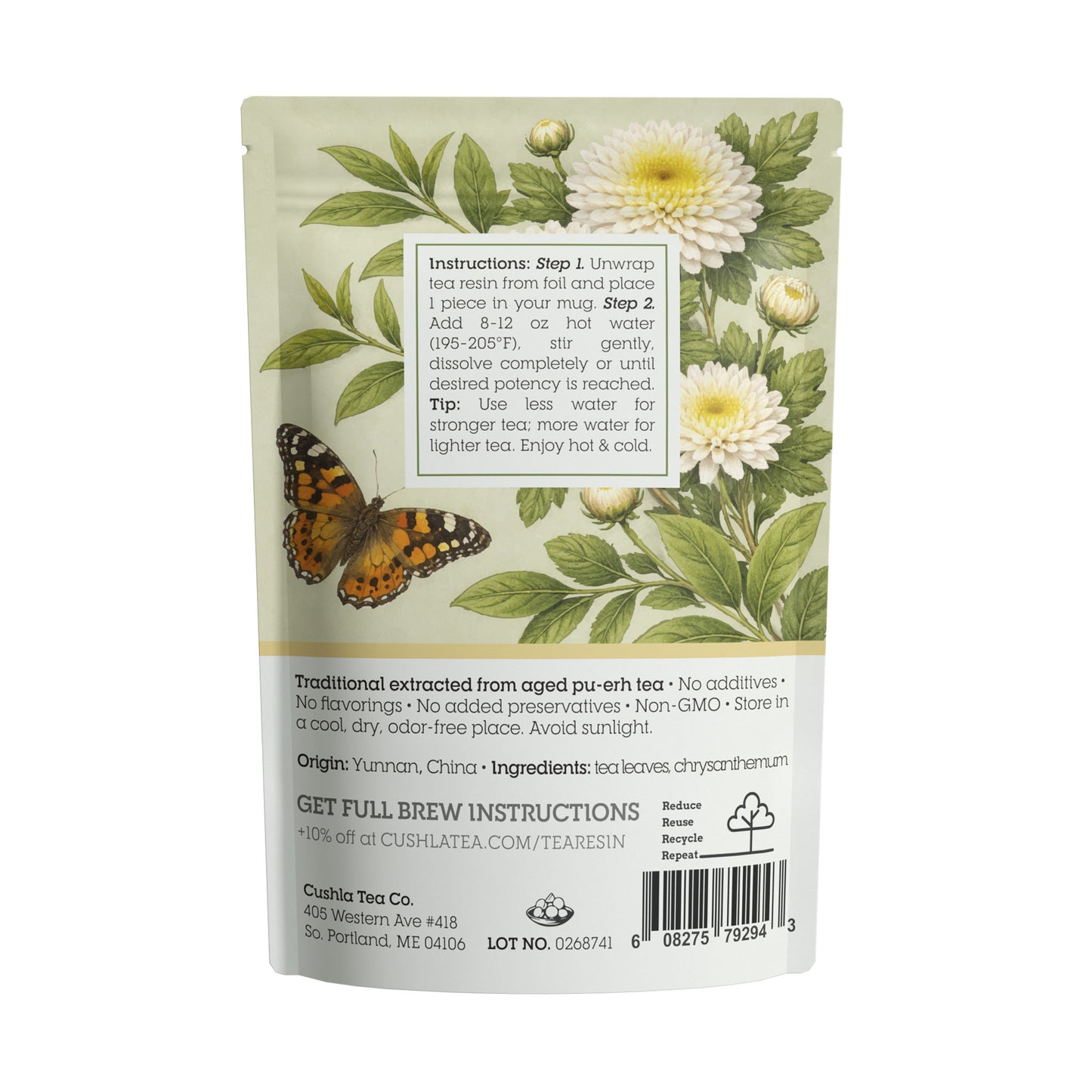 Puer Chrysanthemum Resin Shu