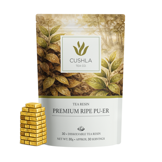 Ripe Puer Resin Shu Gold
