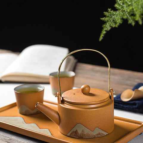 Gung Fu Tea Set - Terra Cotta