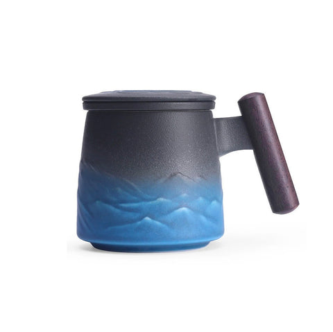 Ceramic Tea Cup with Infuser – 12oz