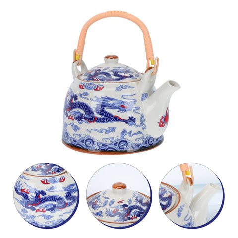 Chinese Dragon Teapot Set