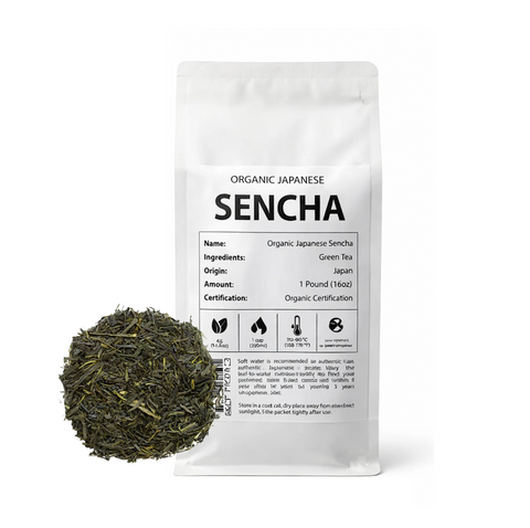 Japanese Organic Sencha Green Tea 1 LB