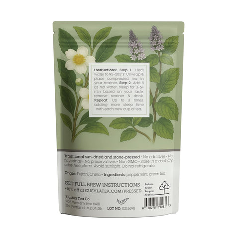 Peppermint & Green Tea Coins