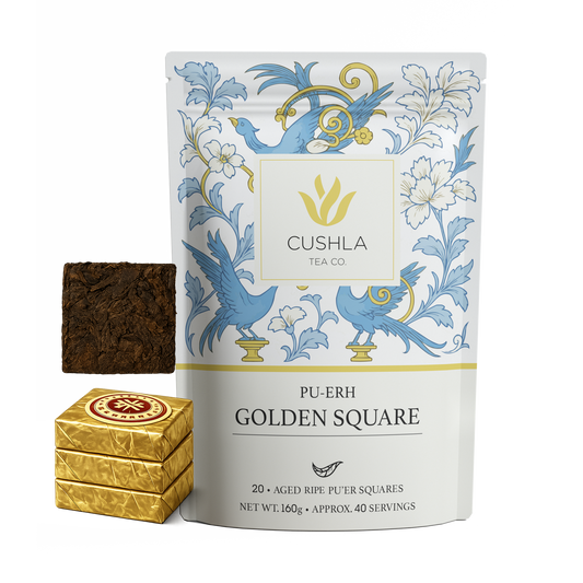 Premium Sheng Pu’er Golden Square
