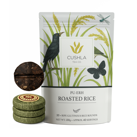 Pu-Erh & Roasted Rice Tea Coins