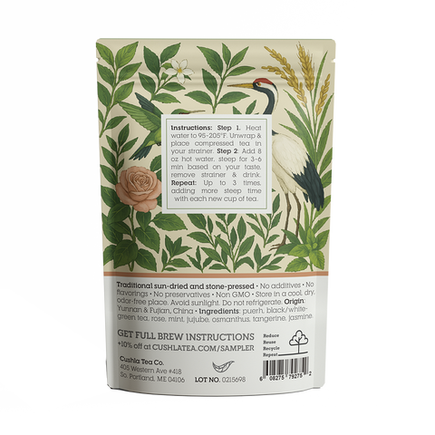 Compressed Tea & Pu-erh Sampler