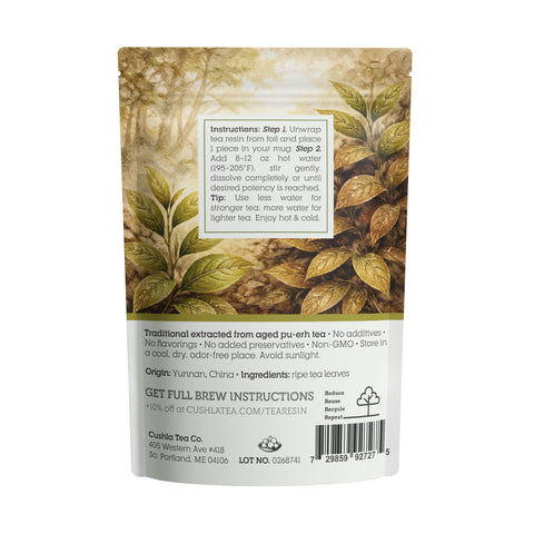 Ripe Puer Resin Shu Gold