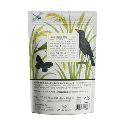 Pu-Erh & Roasted Rice Tea Coins