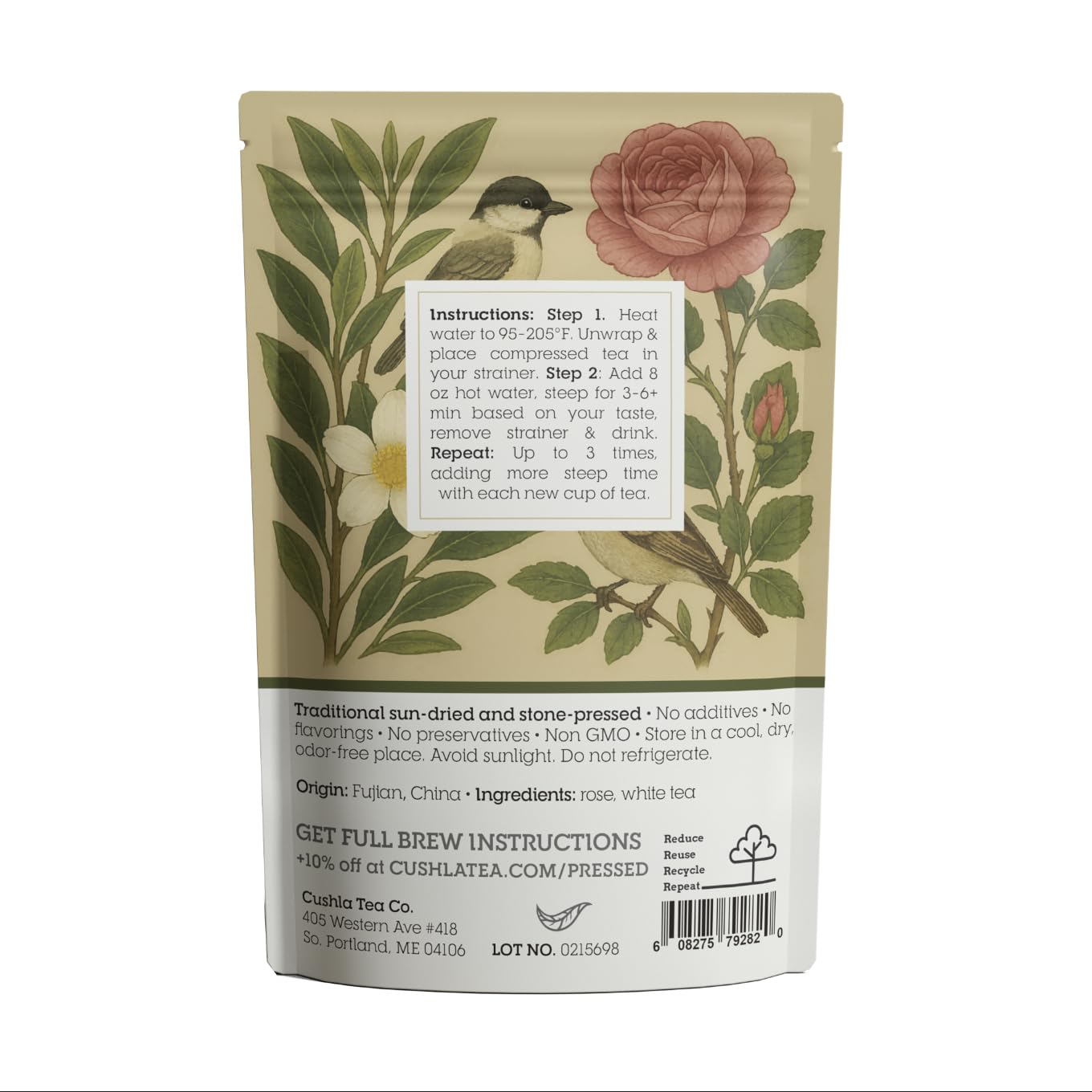 Rose & White Tea Coins