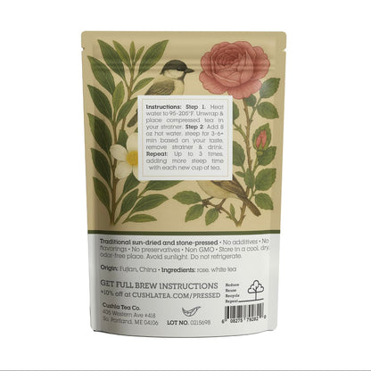 Rose & White Tea Coins