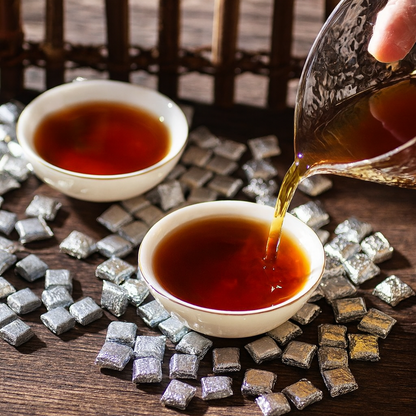 Raw Puer Resin Sheng Silver 25ct