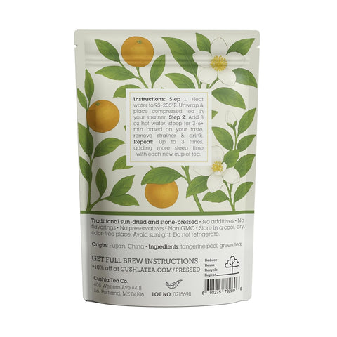 Tangerine & Green Tea Coins